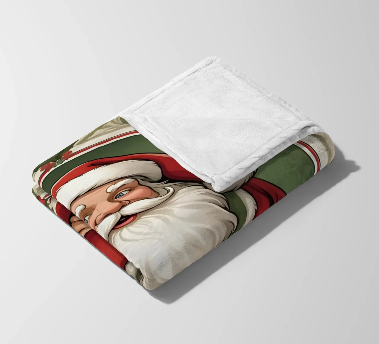 Babbo Natale coperta in pile da Twinkle & Thread