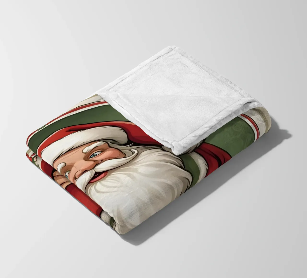 Babbo Natale coperta in pile da Twinkle & Thread