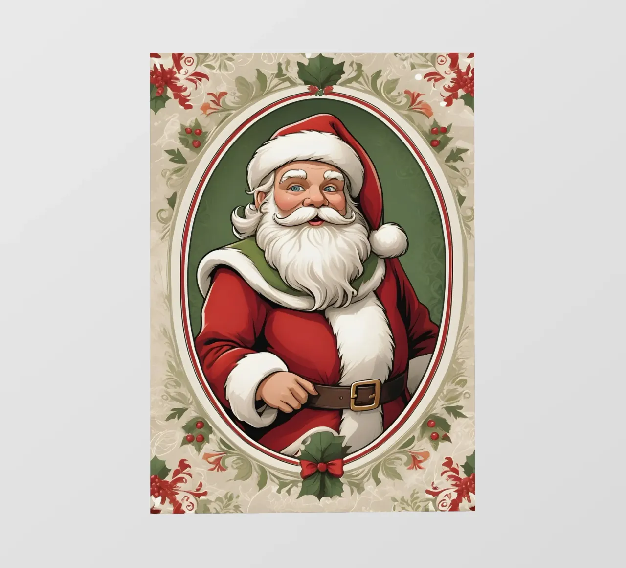 Babbo Natale telo in pvc da Twinkle & Thread