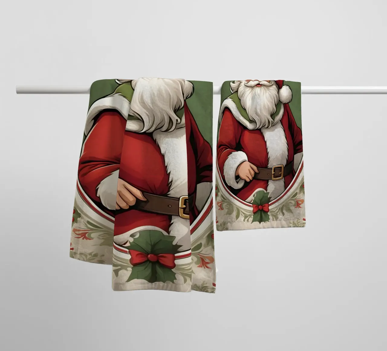 Babbo Natale asciugamano da bagno da Twinkle & Thread