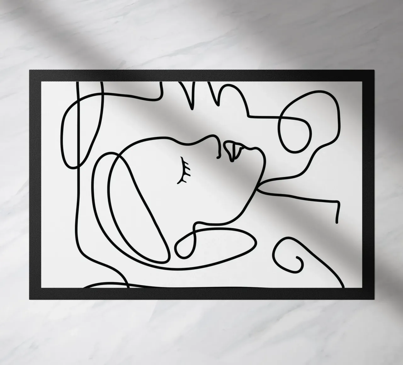 One Line Portrait 1 zerbino da Flow Line