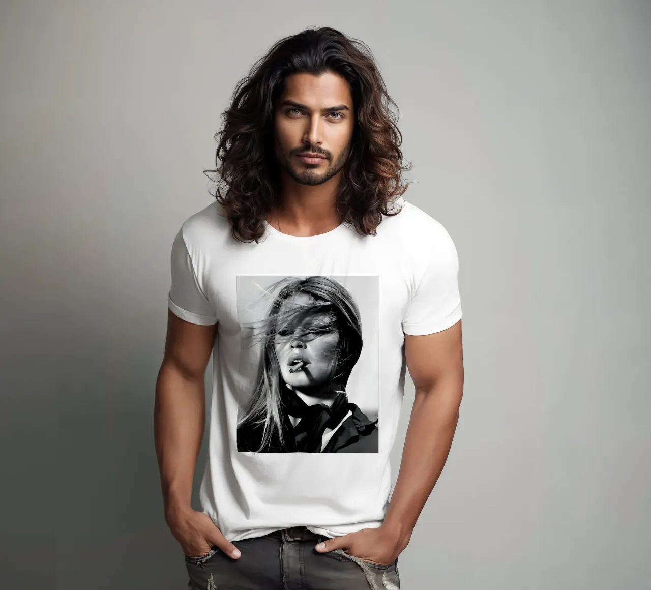 Un momento di fumo t-shirt da vintage singer