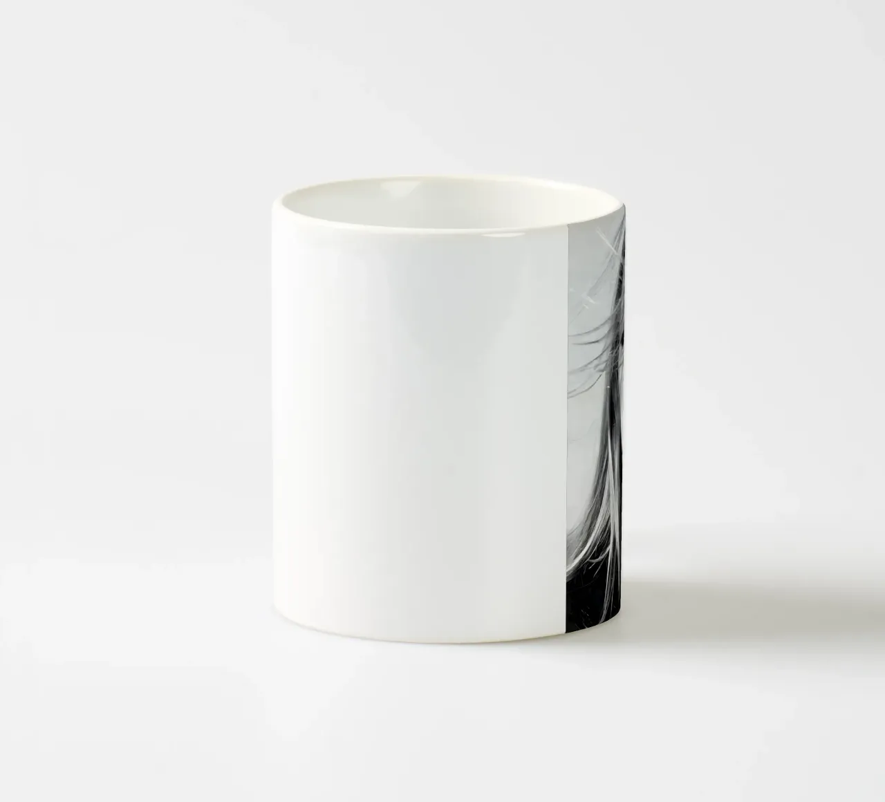 Un momento di fumo tazza in ceramica da vintage singer