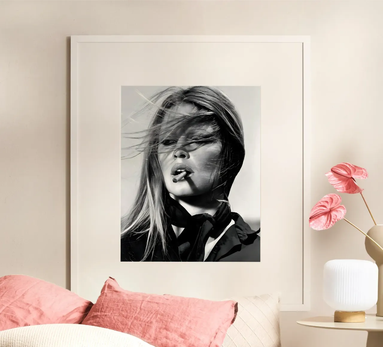 Un momento di fumo carta hahnemühle da vintage singer