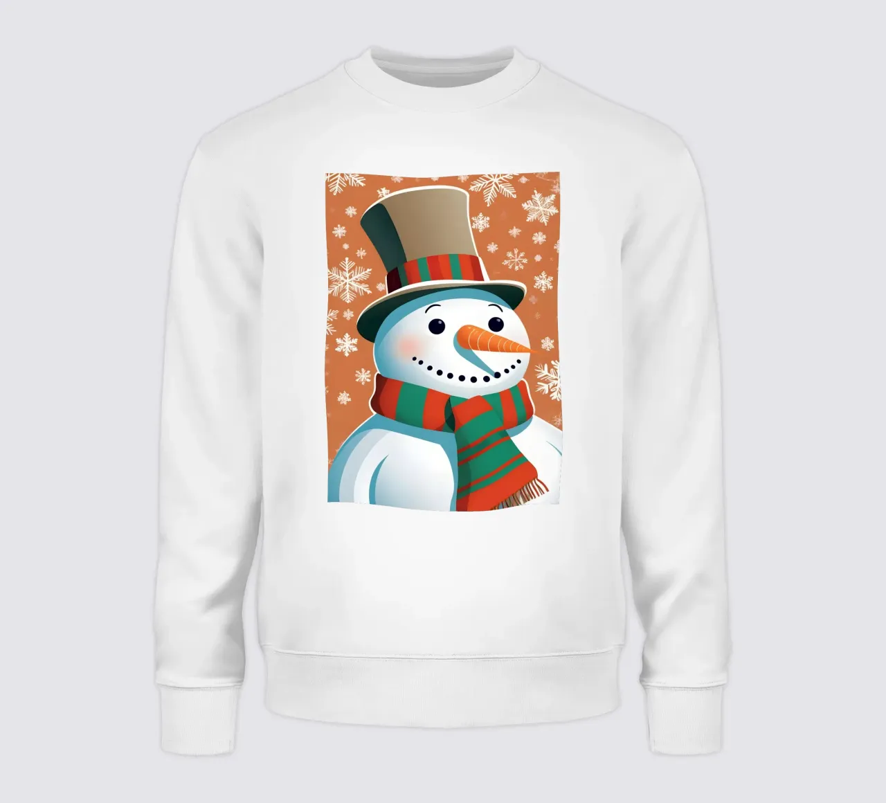 Pupazzo di neve di Natale felpa da Twinkle & Thread