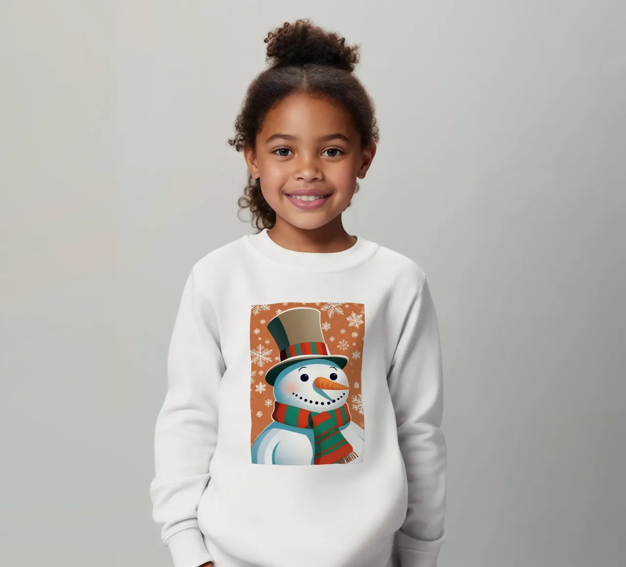 Pupazzo di neve di Natale felpa bambino da Twinkle & Thread