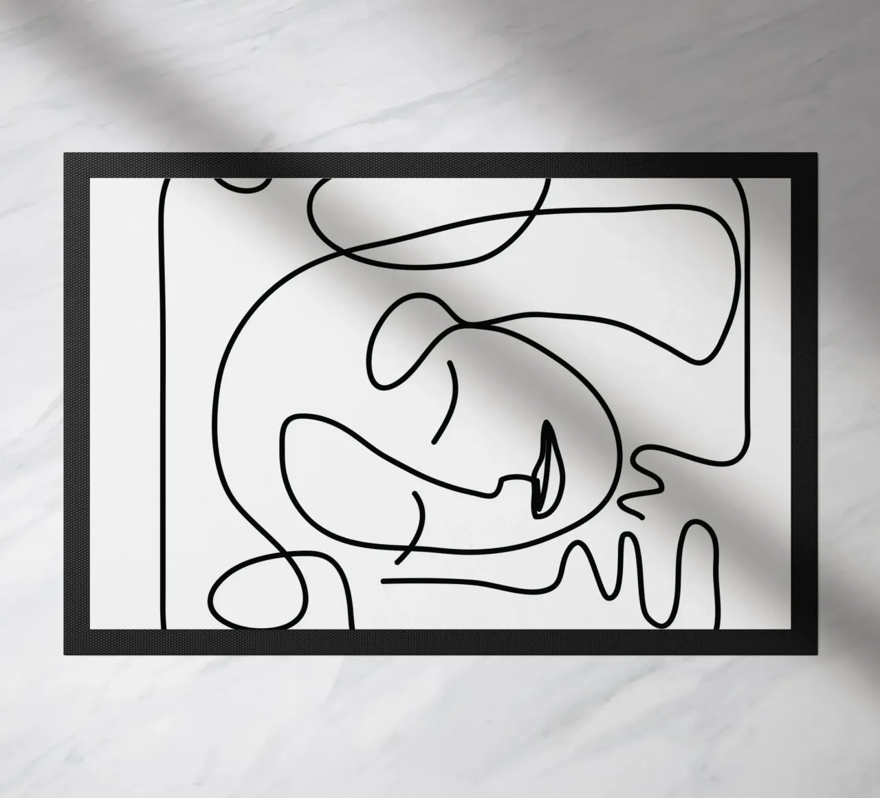 One Line Portrait 2 zerbino da Flow Line