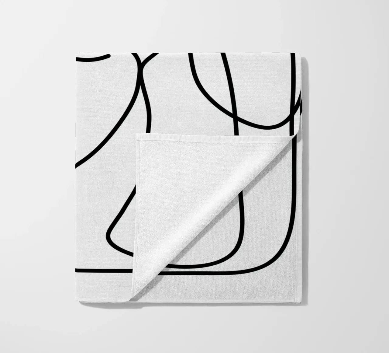One Line Portrait 2 telo mare da Flow Line