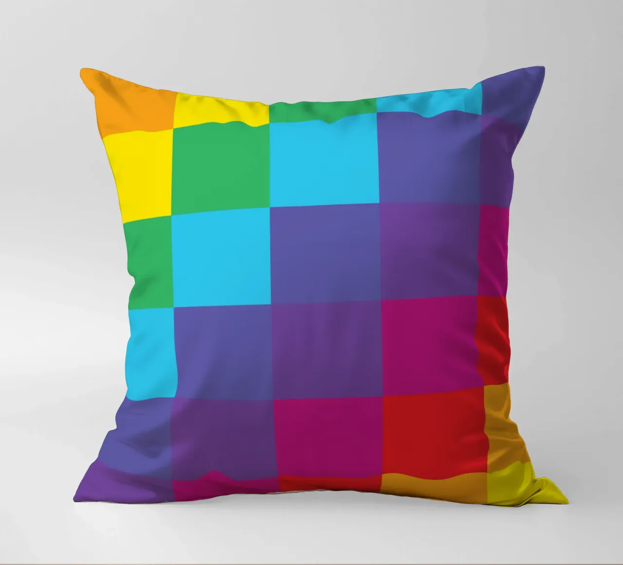 quadrato arcobaleno colore vettoriale cuscino da Plumpz