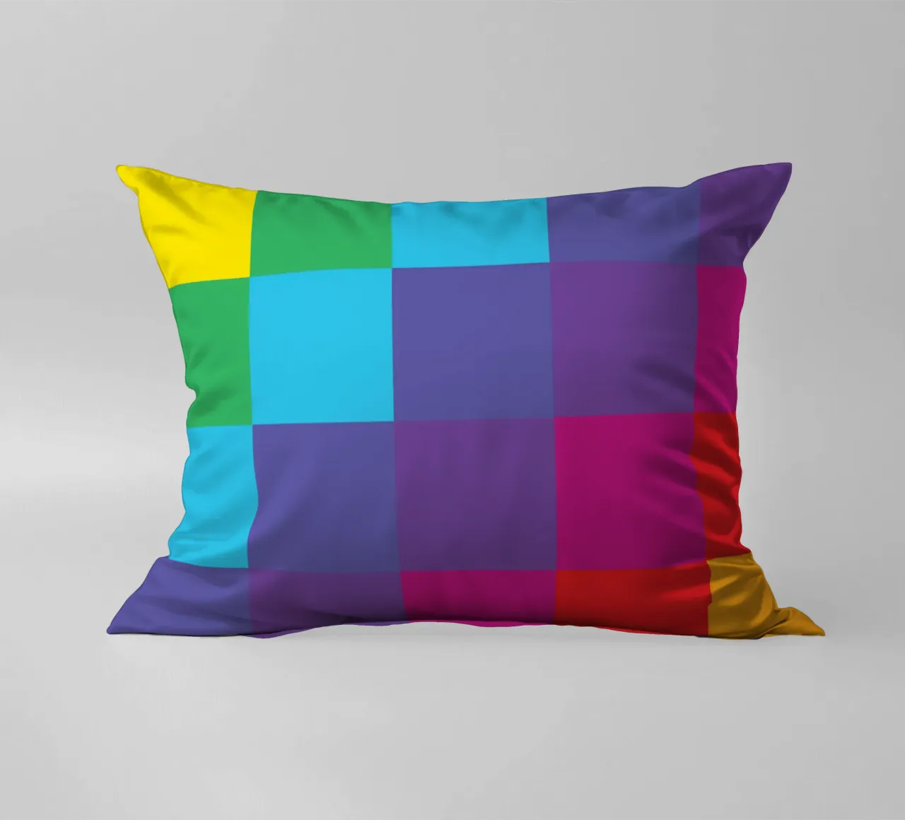 quadrato arcobaleno colore vettoriale cuscino da Plumpz