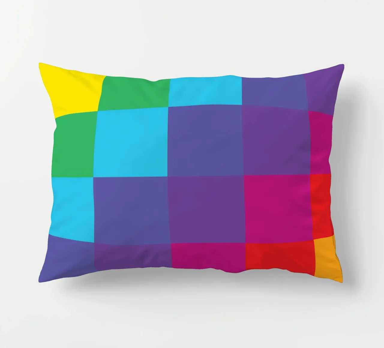 quadrato arcobaleno colore vettoriale cuscino da Plumpz