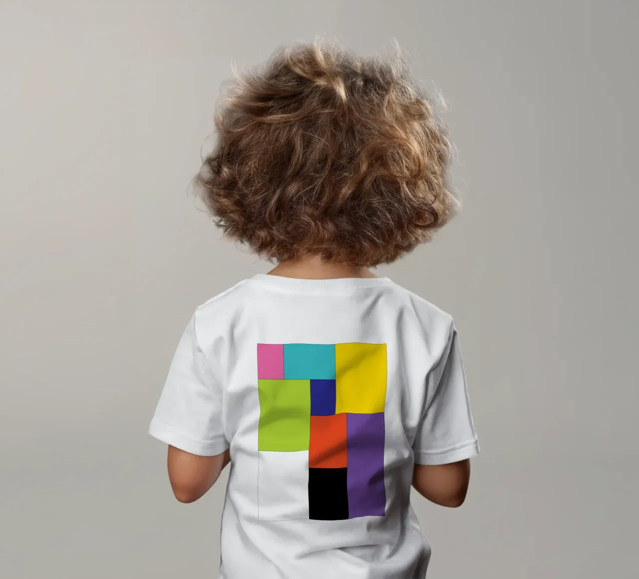 rettangolo colore semplice maglietta neonato da Plumpz