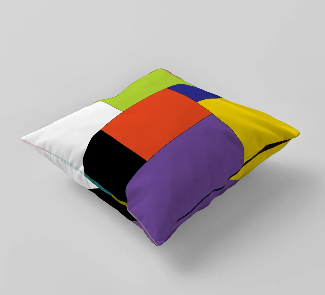 rettangolo colore semplice cuscino da Plumpz