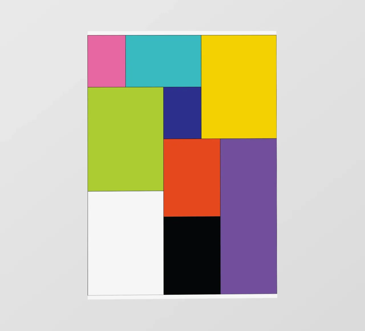 rectángulo color simple lonas publicitarias de Plumpz