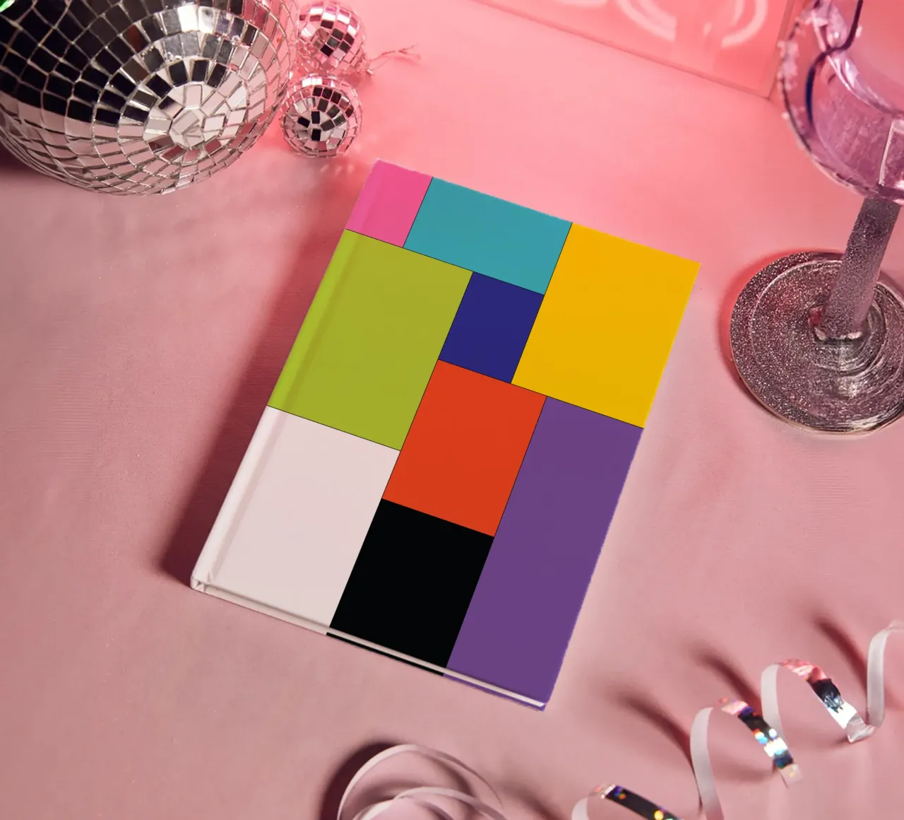 rettangolo colore semplice diario da Plumpz