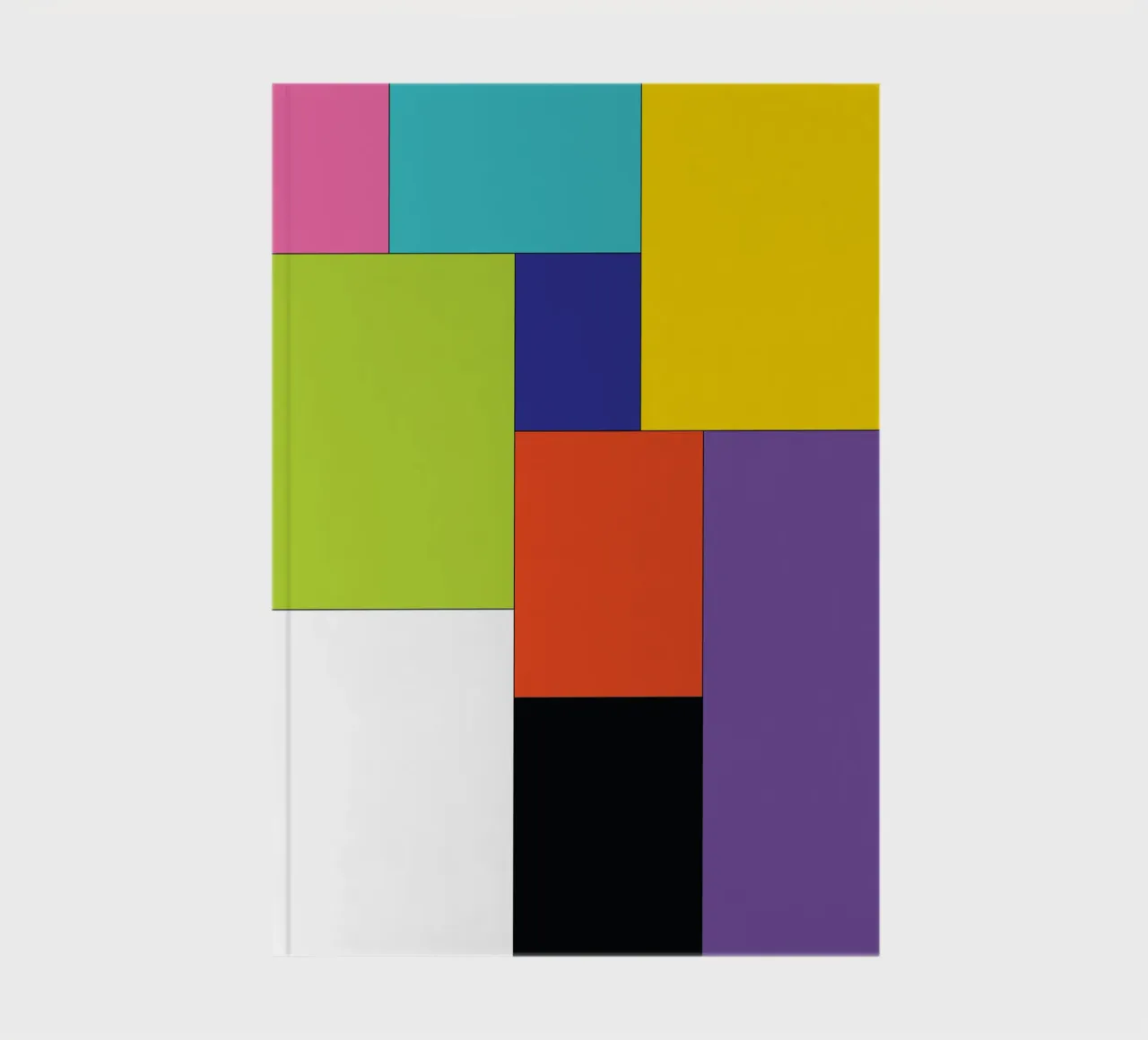 rettangolo colore semplice diario da Plumpz