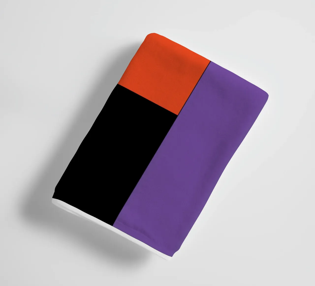 rettangolo colore semplice asciugamano da bagno da Plumpz