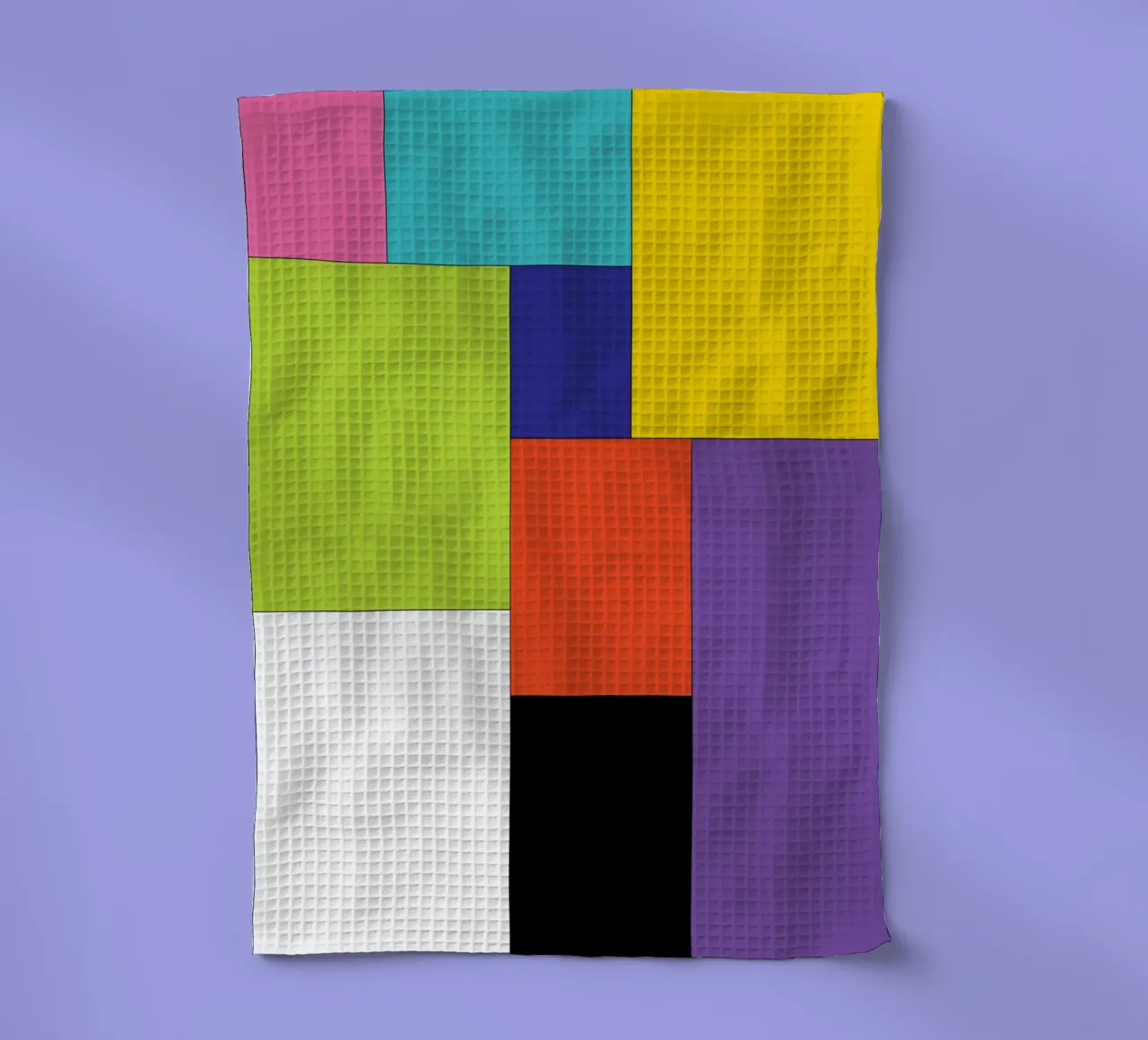 rettangolo colore semplice canovaccio da cucina da Plumpz