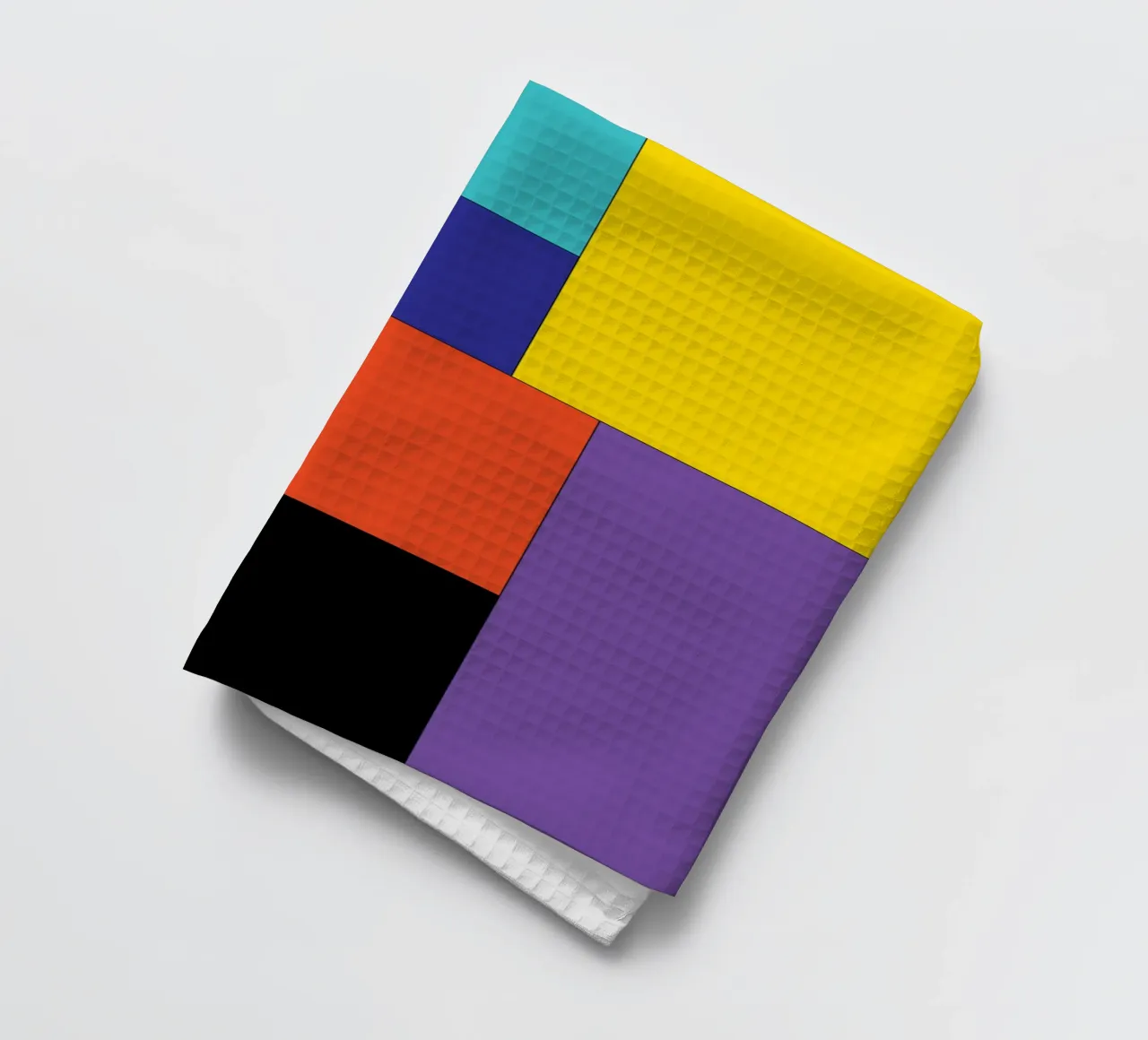 rettangolo colore semplice canovaccio da cucina da Plumpz