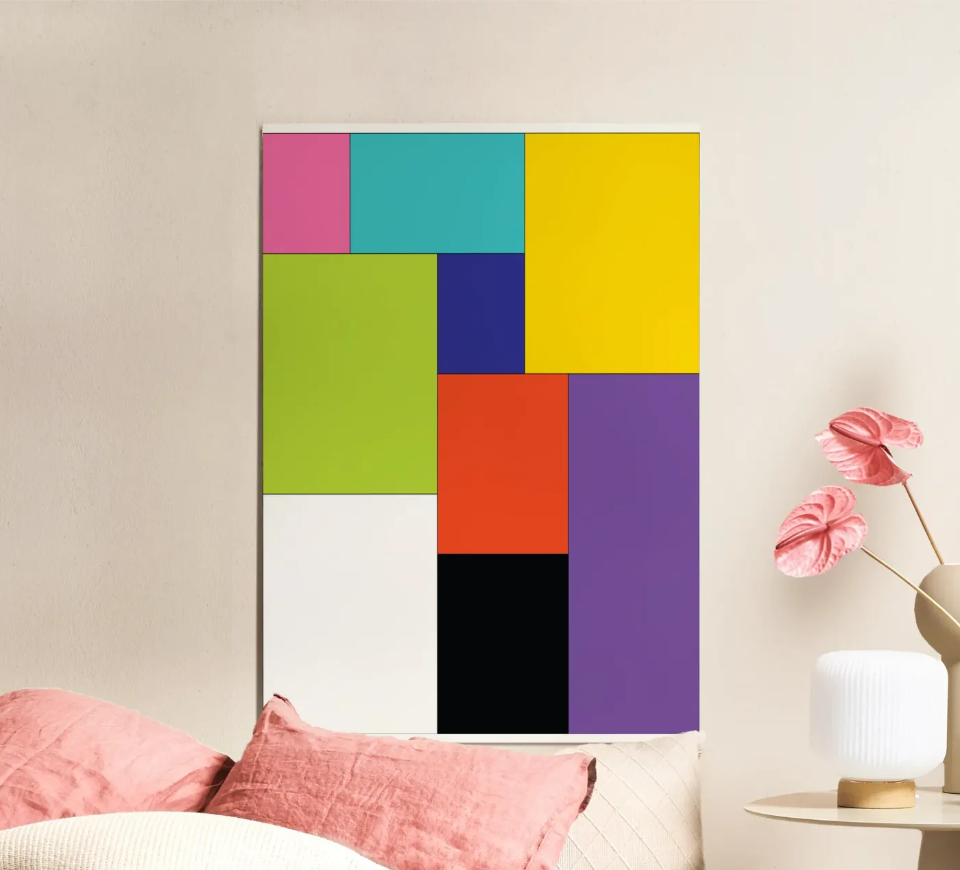 rectangle simple color poster by Plumpz
