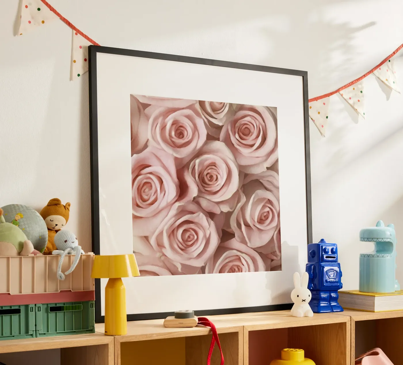 Rose rosa poster da beamorello