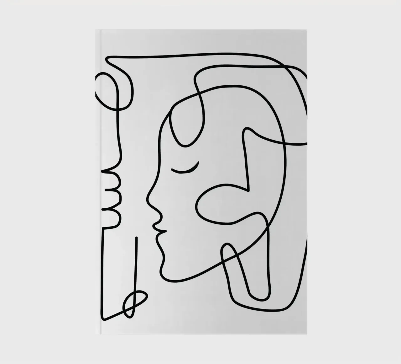One Line Portrait 3 diario da Flow Line