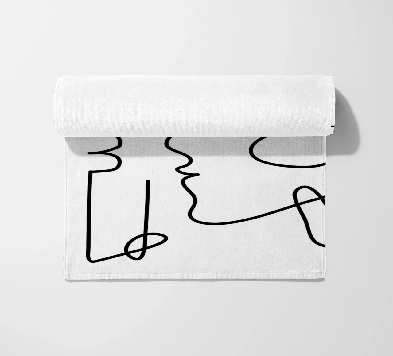 One Line Portrait 3 telo mare da Flow Line