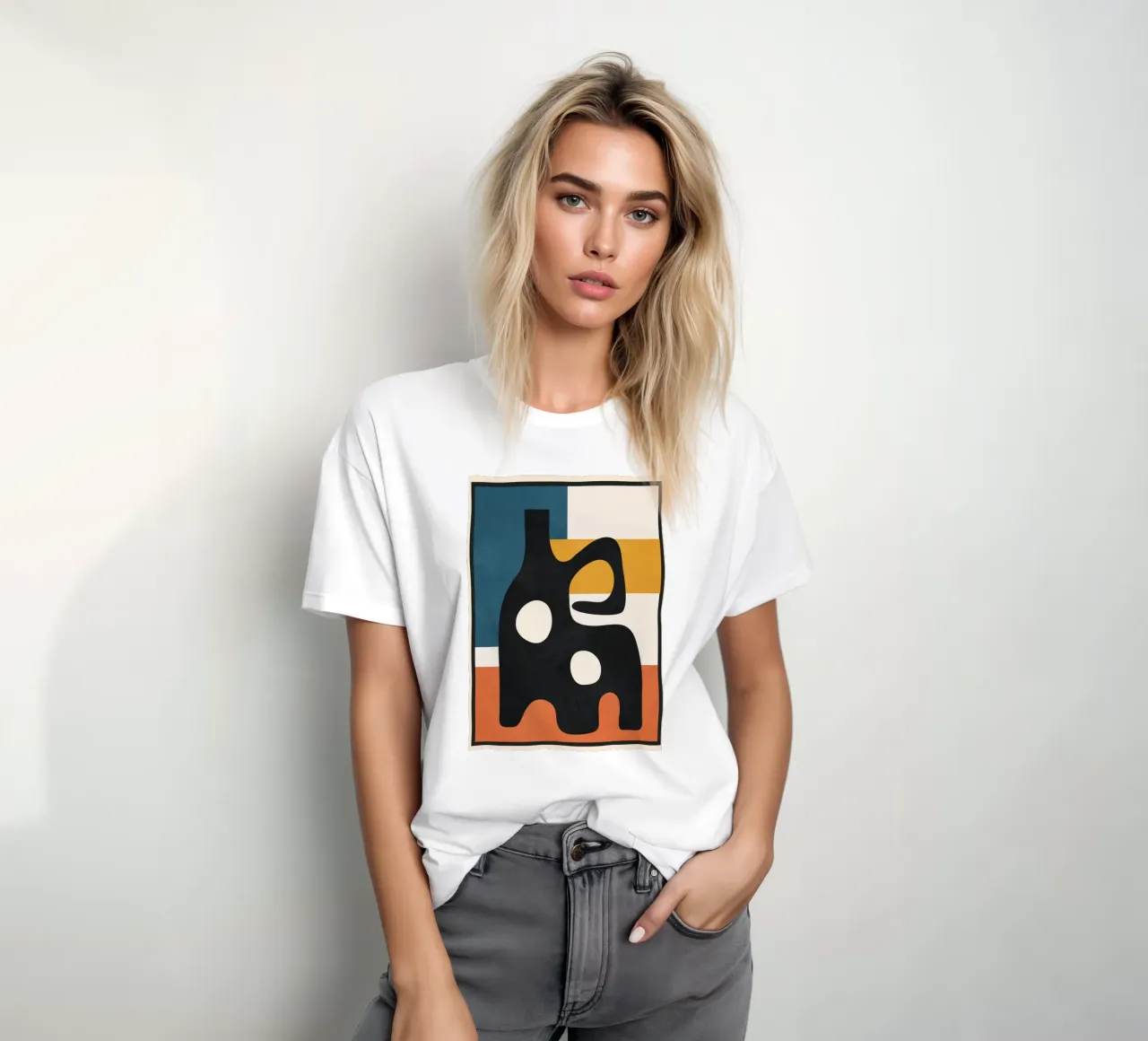 Abstract Art Vase 3 t-shirt da Flow Line