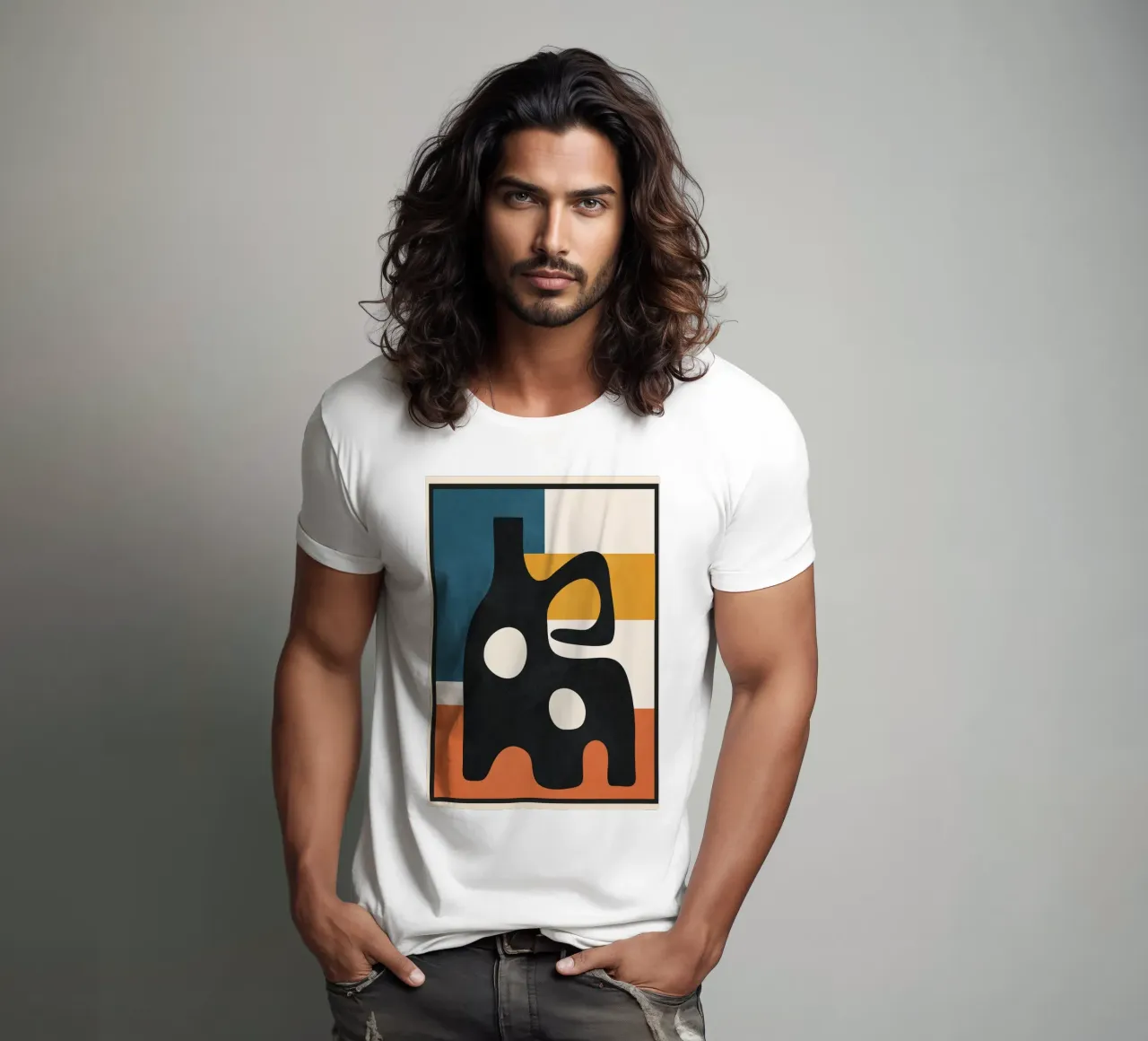 Abstract Art Vase 3 t-shirt da Flow Line