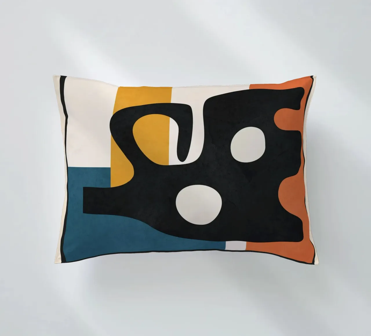 Abstract Art Vase 3 cuscino da Flow Line