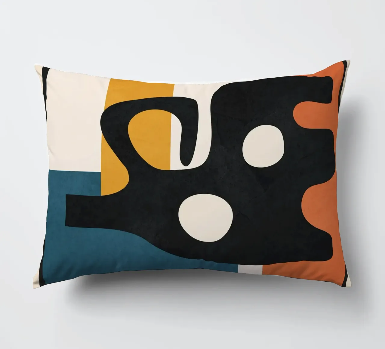 Abstract Art Vase 3 cuscino da Flow Line