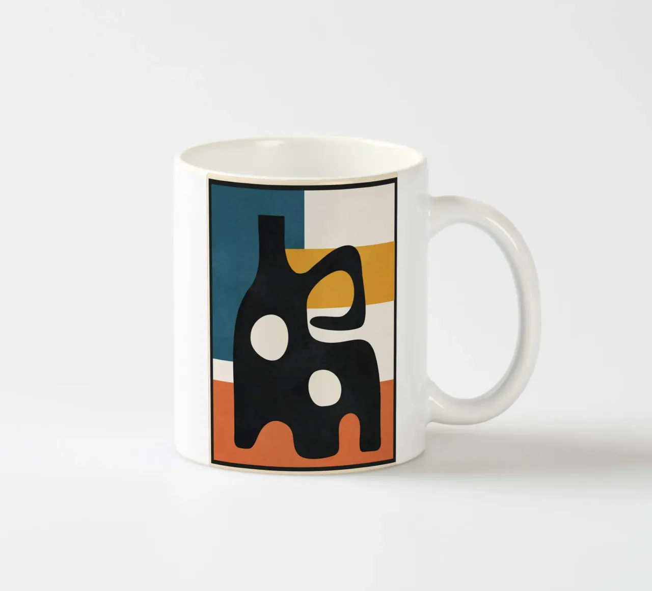 Abstract Art Vase 3 tazza in ceramica da Flow Line