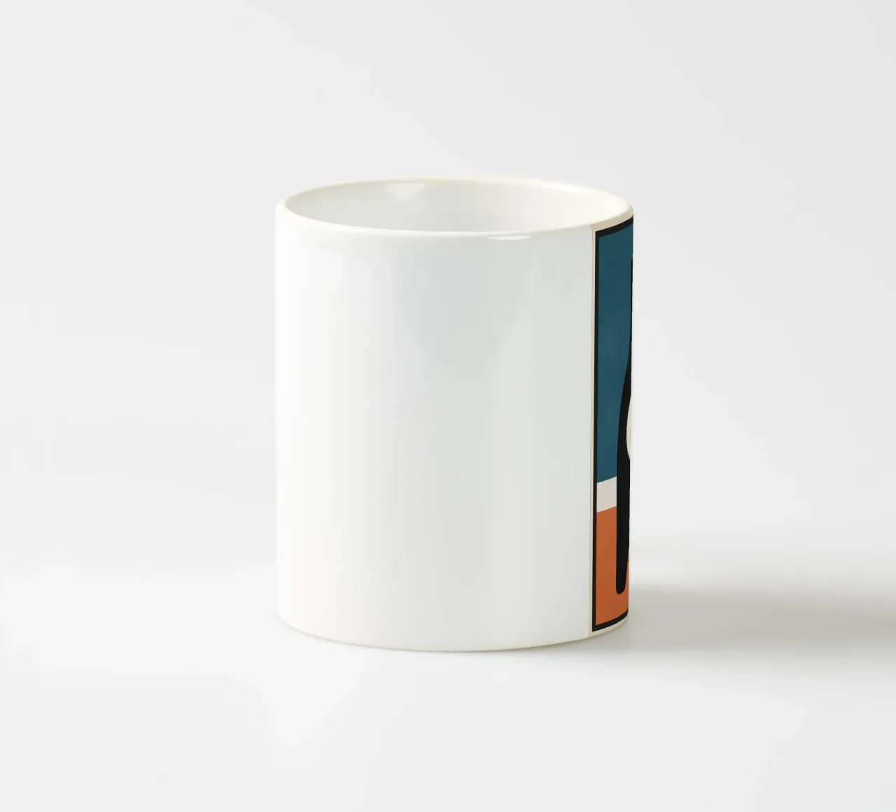 Abstract Art Vase 3 tazza in ceramica da Flow Line