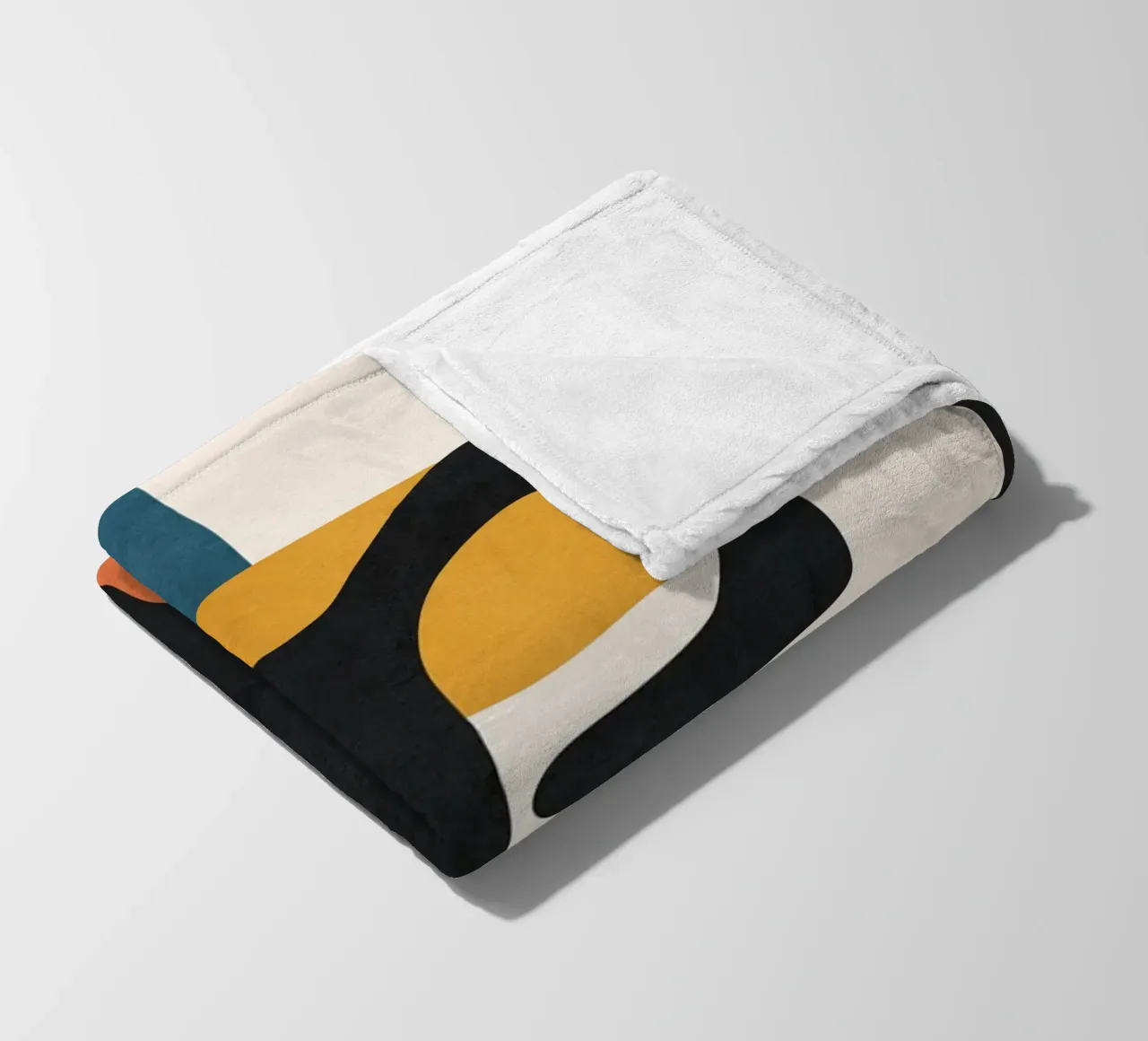 Abstract Art Vase 3 coperta in pile da Flow Line
