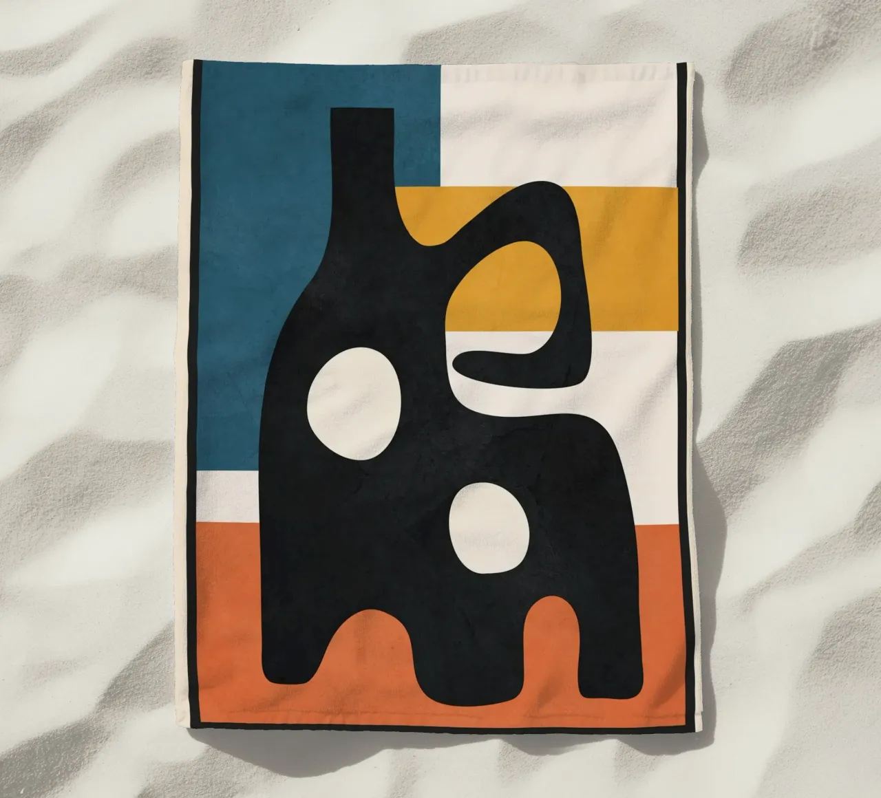 Abstract Art Vase 3 telo mare da Flow Line