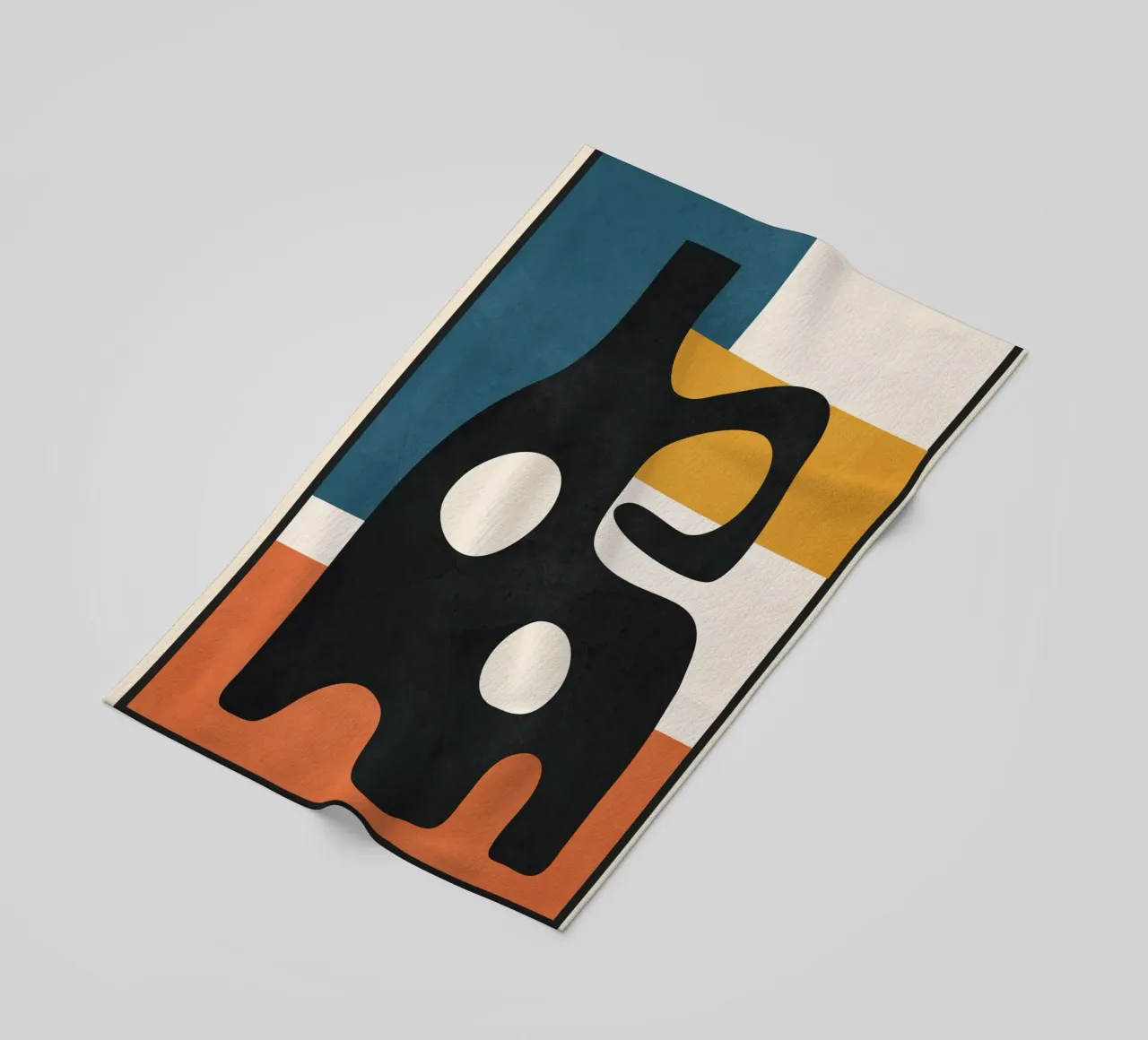 Abstract Art Vase 3 telo mare da Flow Line