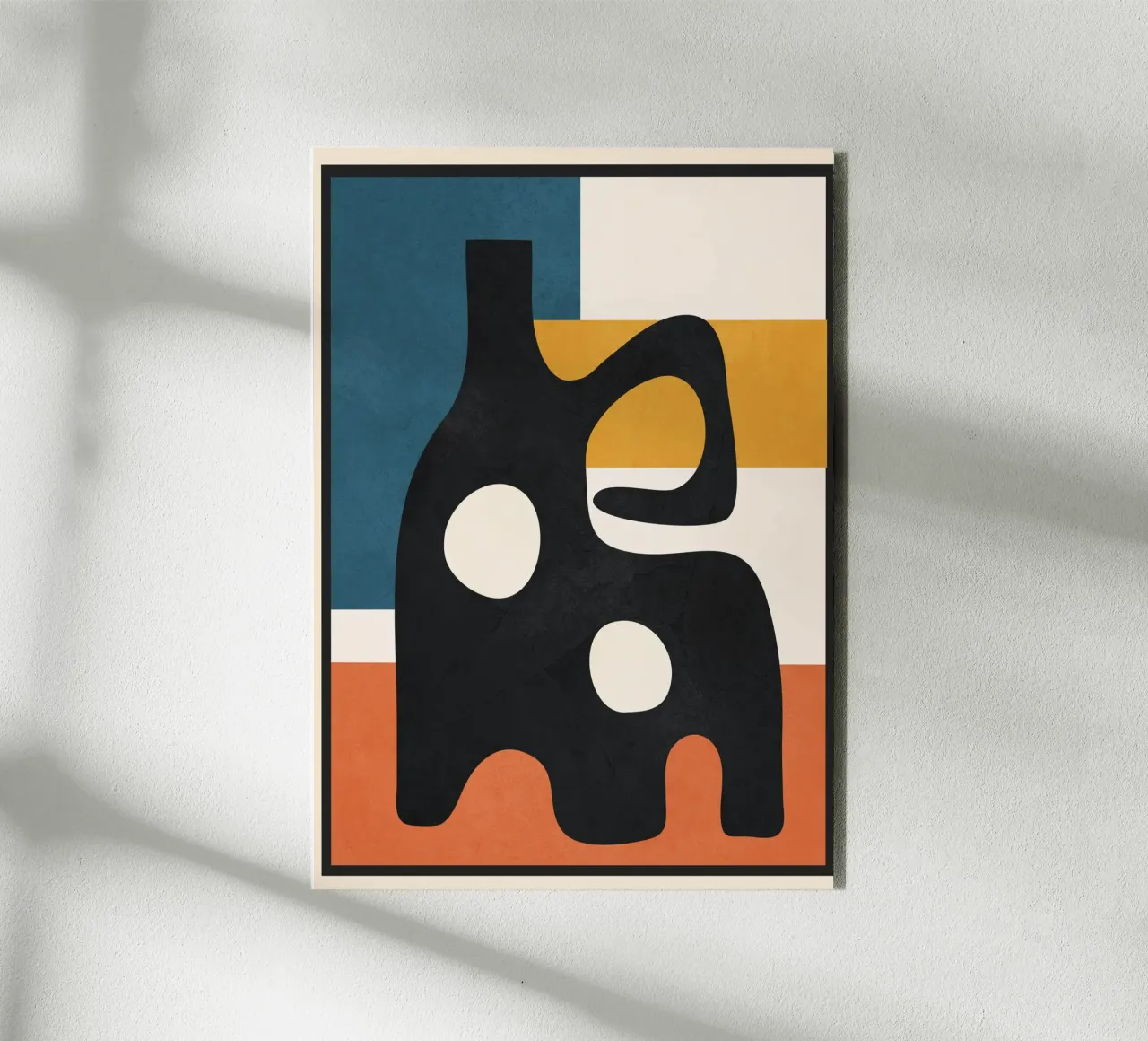 Abstract Art Vase 3 alluminio dibond da Flow Line