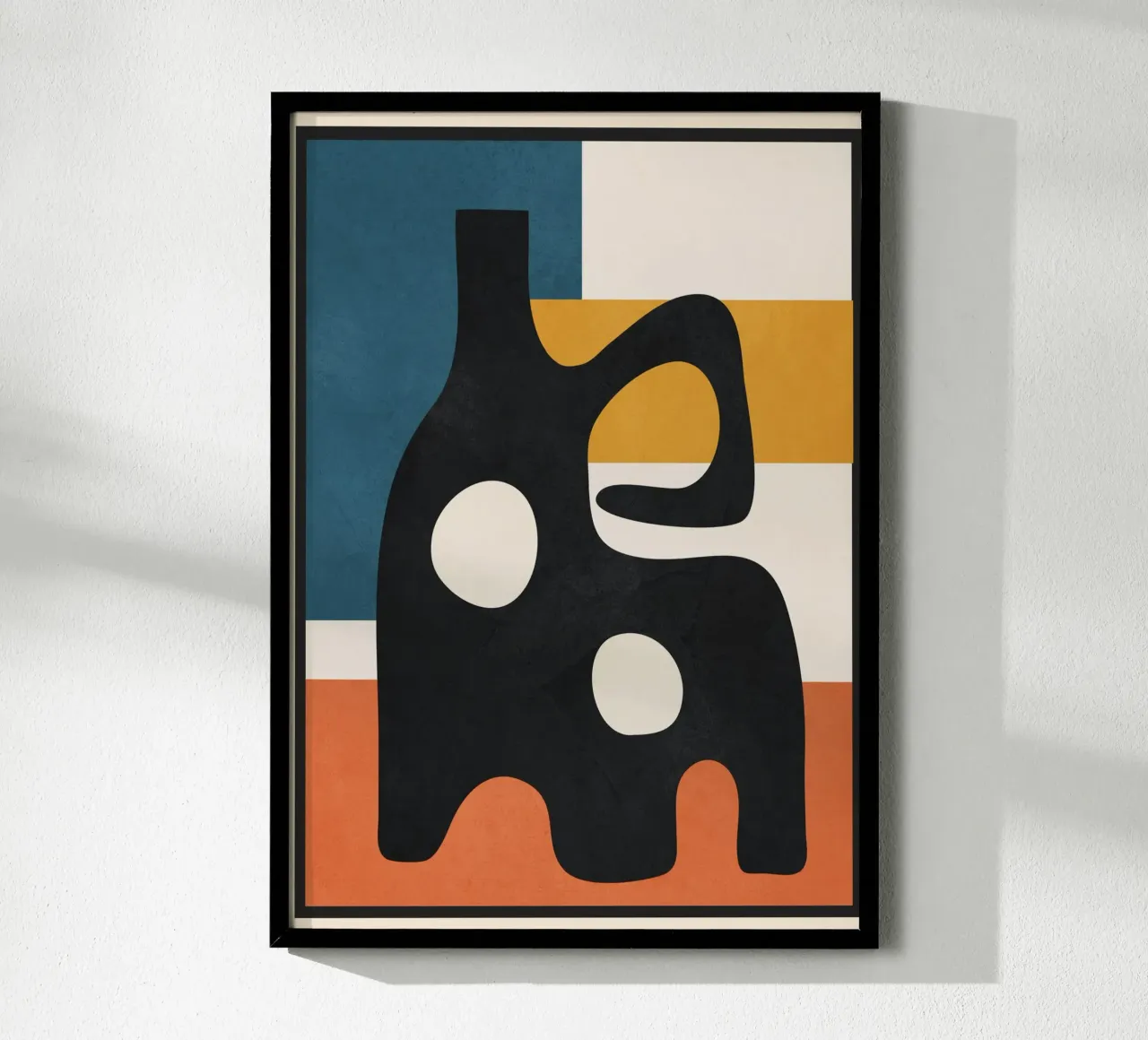 Abstract Art Vase 3 carta hahnemühle da Flow Line