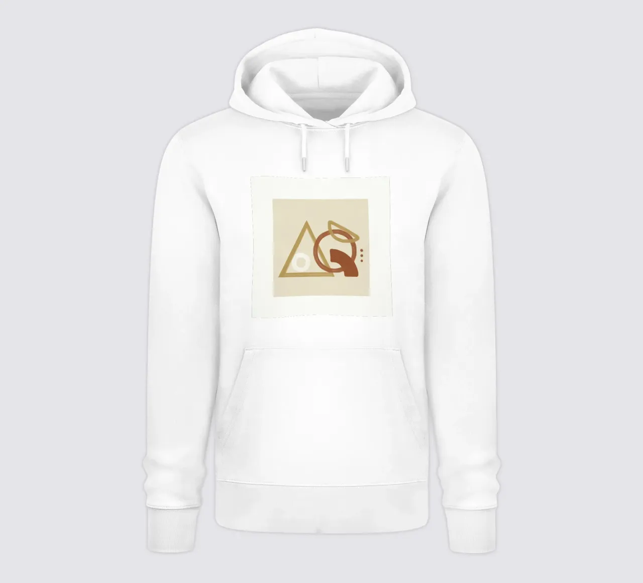 Minimal Geometric Shapes I sudadera con capucha de Flow Line