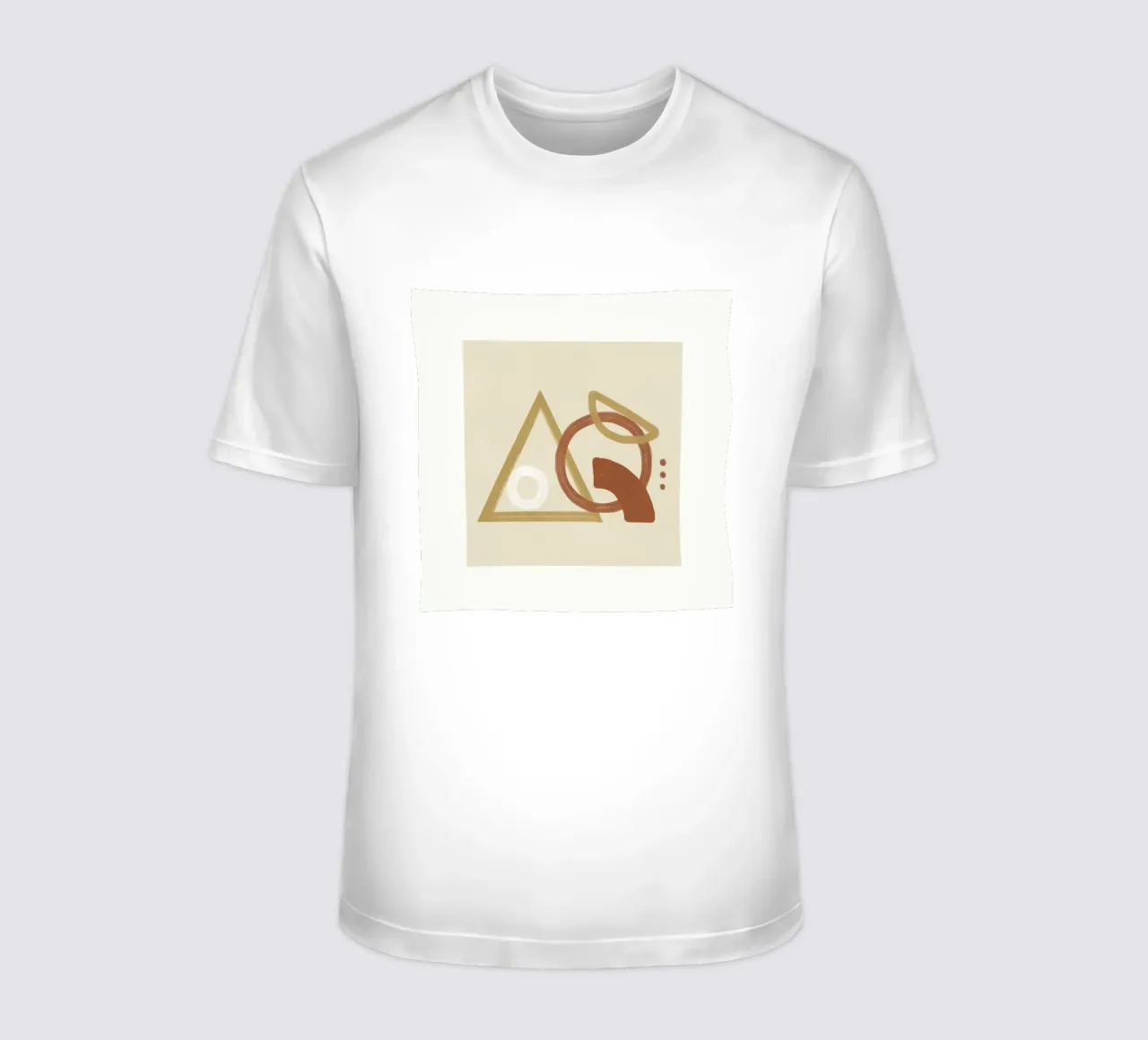 Minimal Geometric Shapes I t-shirt da Flow Line
