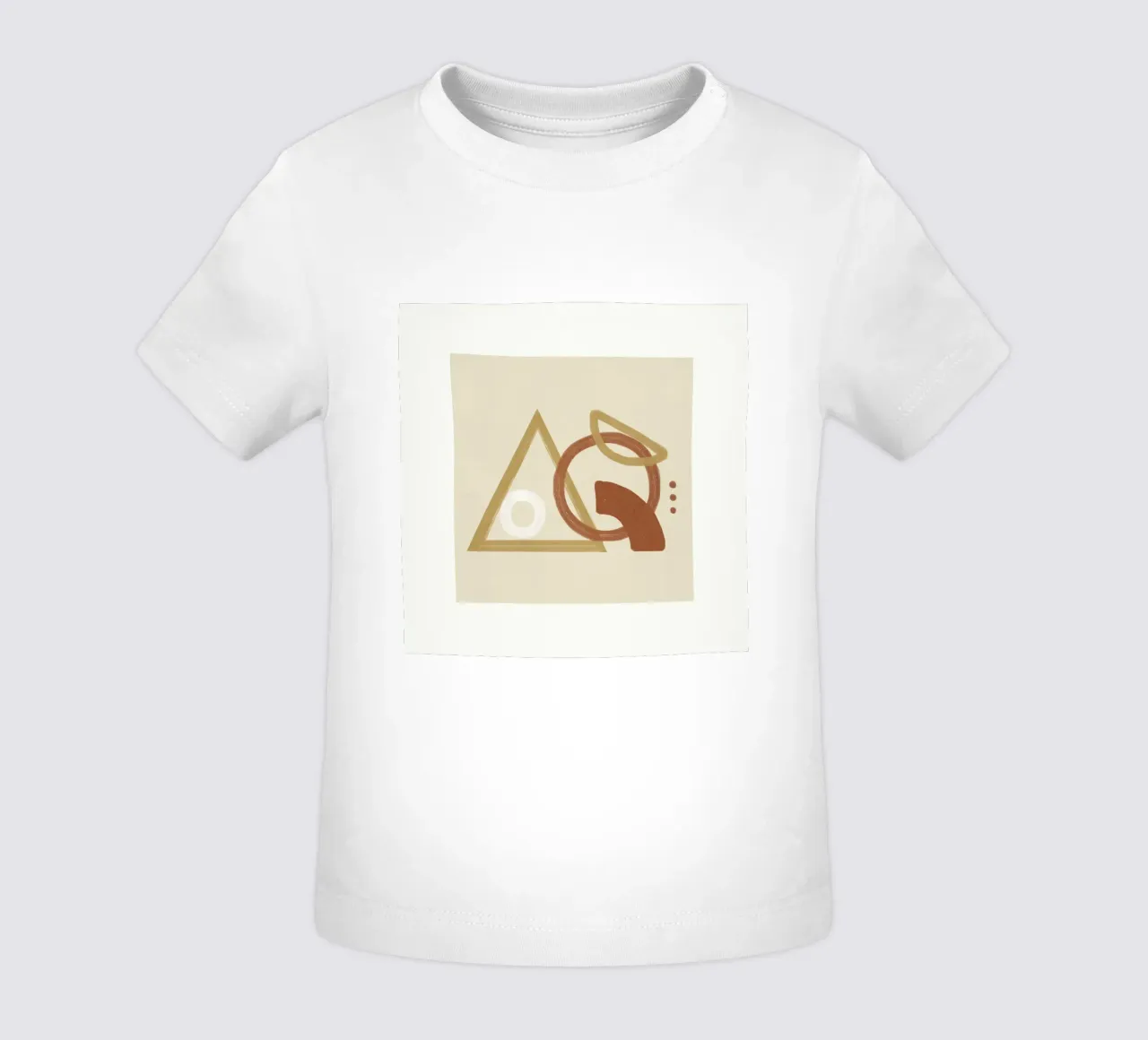 Minimal Geometric Shapes I maglietta neonato da Flow Line