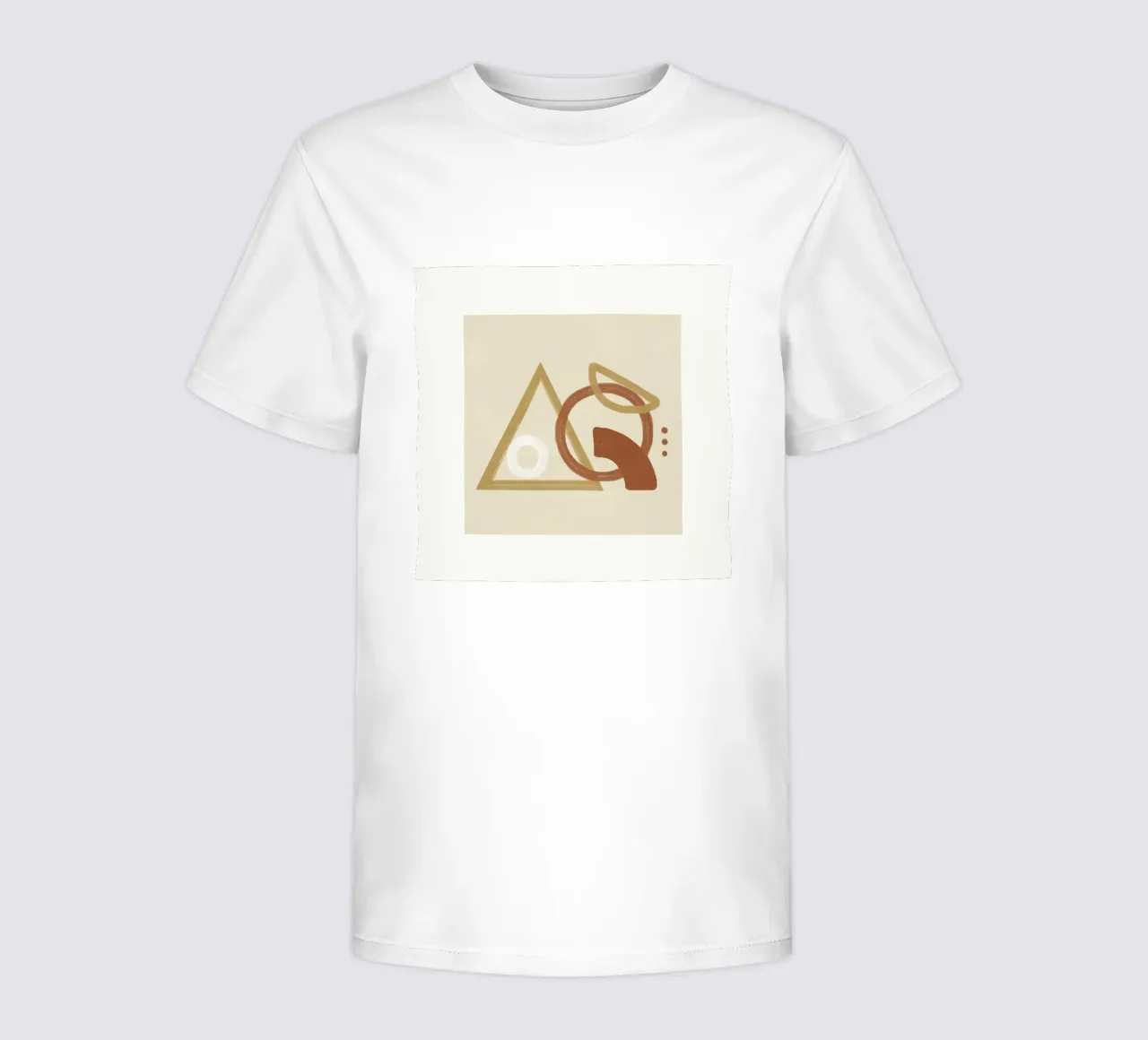 Minimal Geometric Shapes I t-shirt bambini da Flow Line