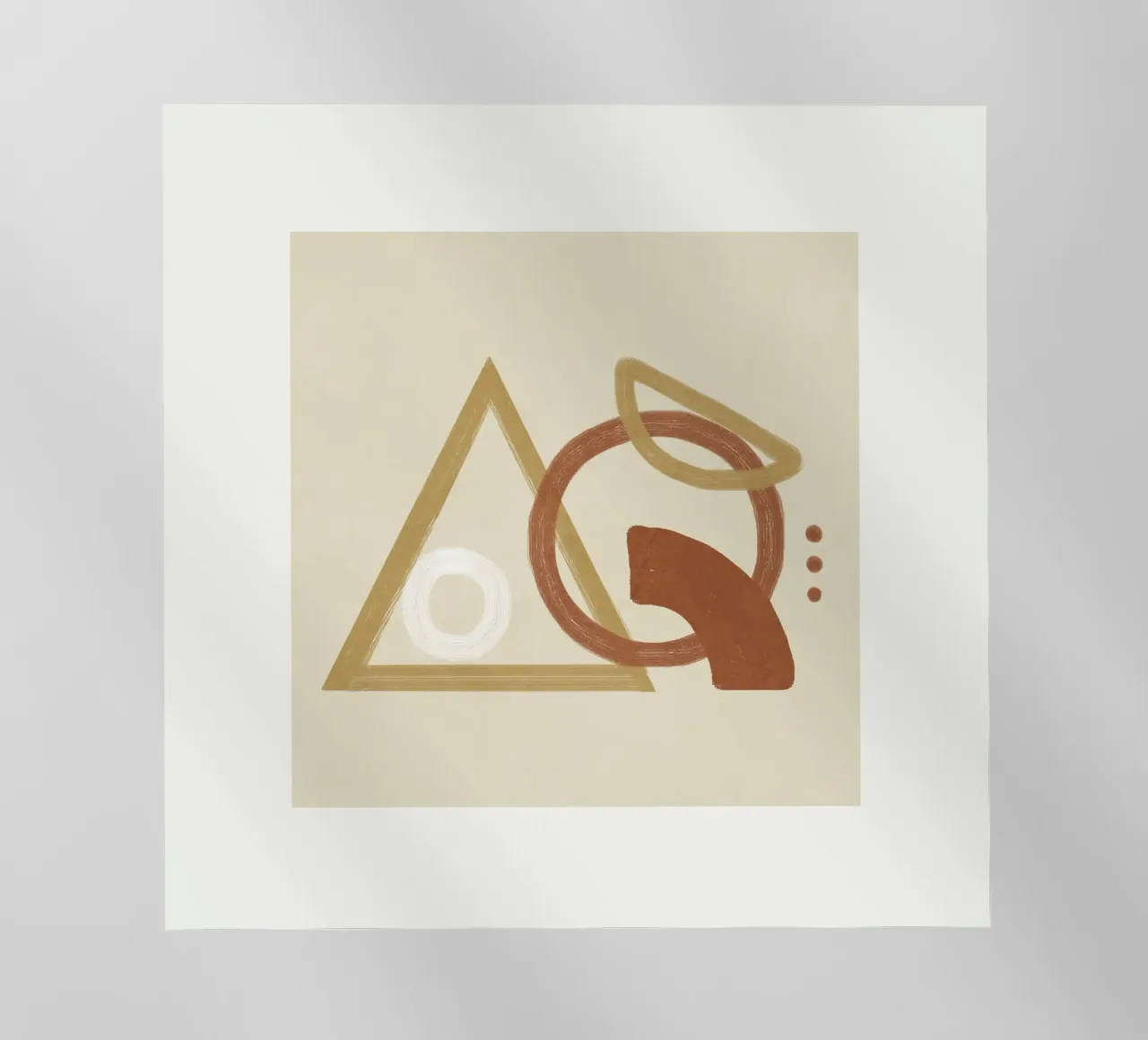 Minimal Geometric Shapes I pellicola backlit da Flow Line