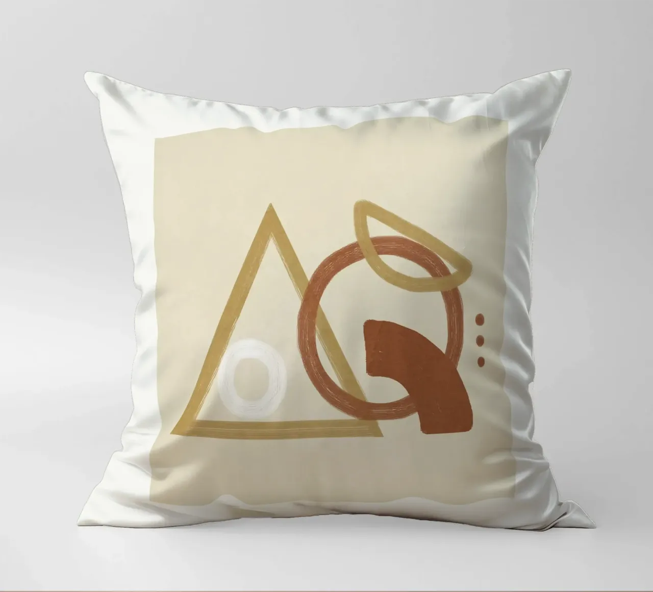 Minimal Geometric Shapes I cuscino da Flow Line