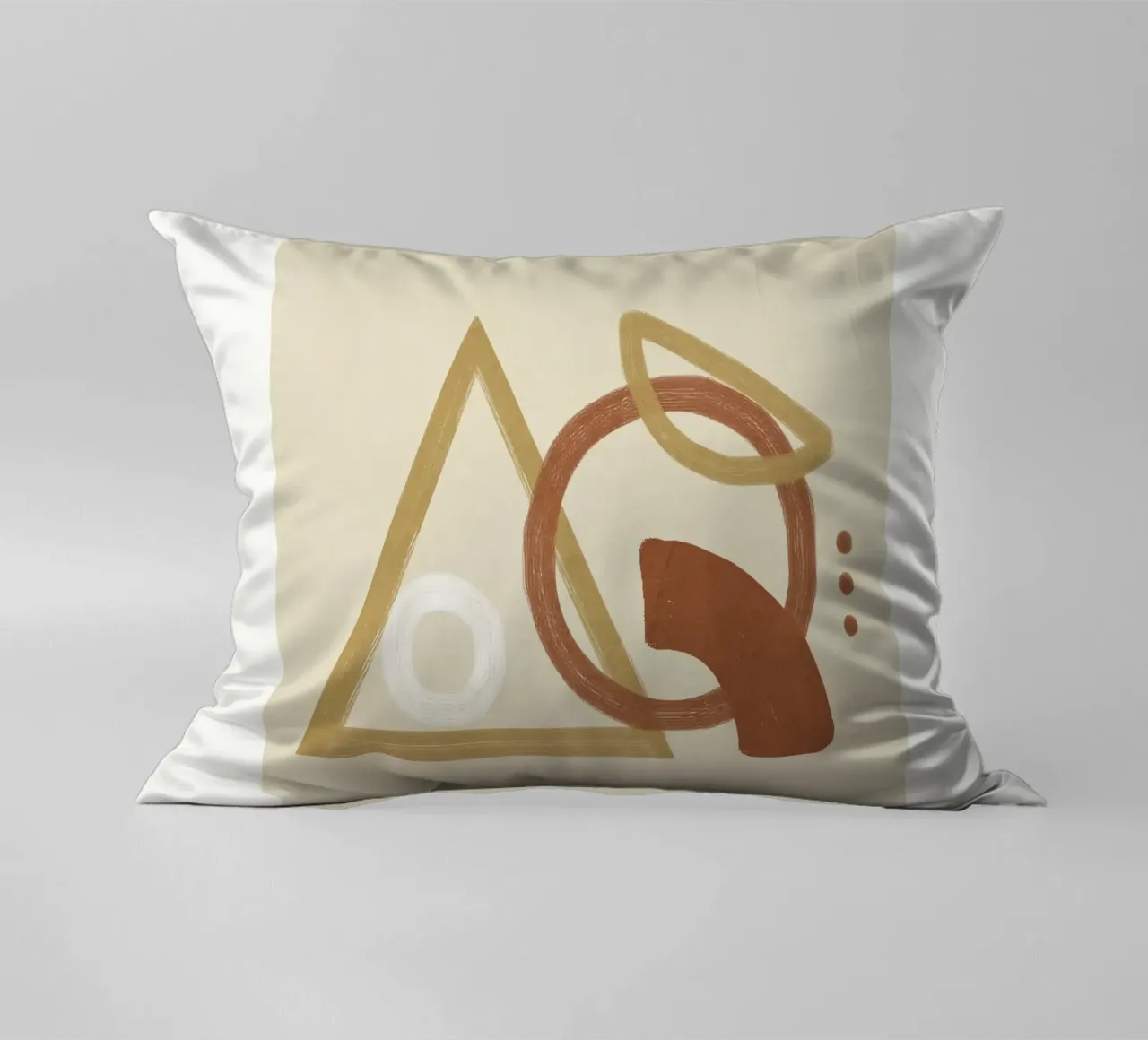 Minimal Geometric Shapes I cuscino da Flow Line