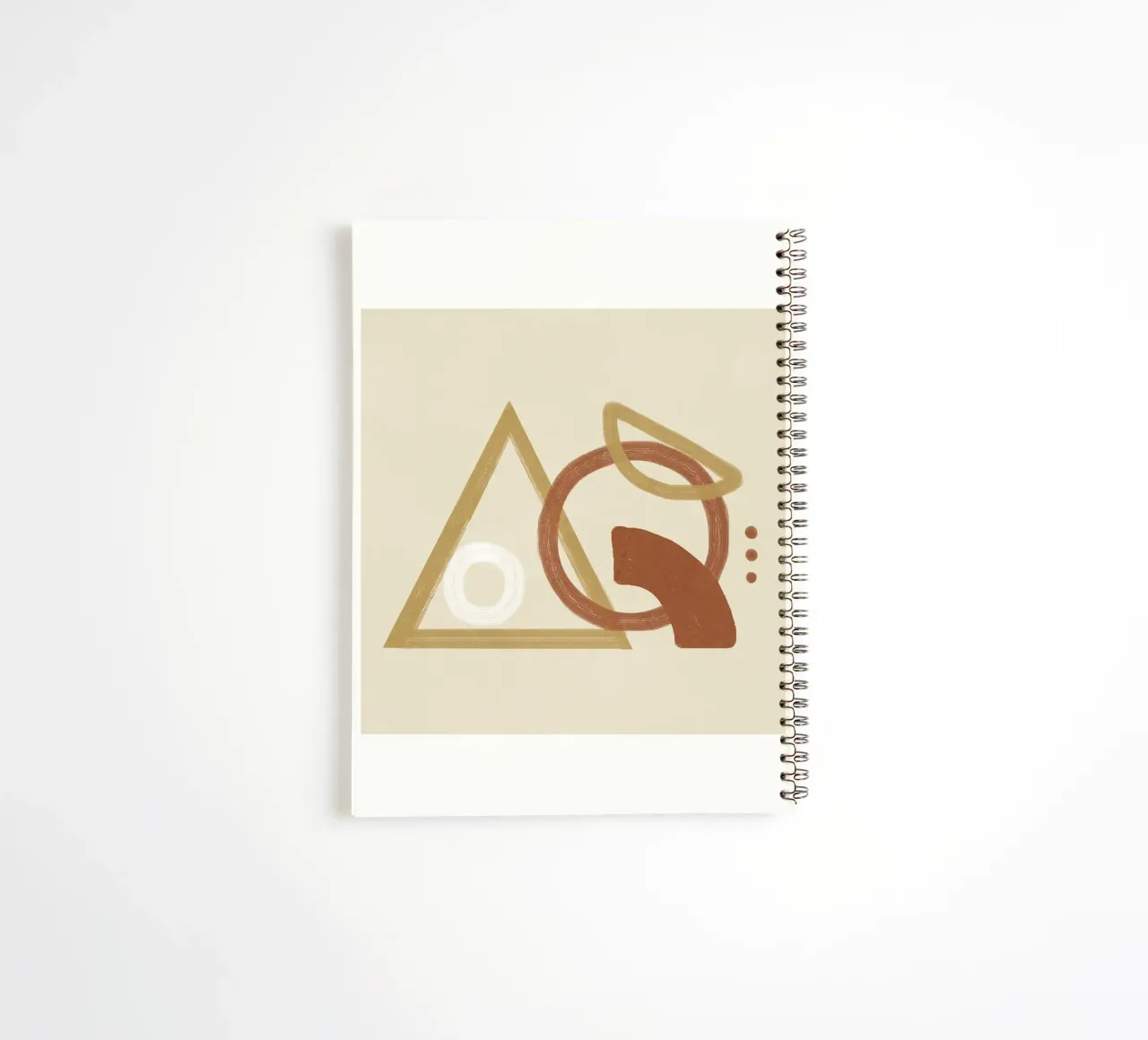 Minimal Geometric Shapes I diario ad anelli da Flow Line