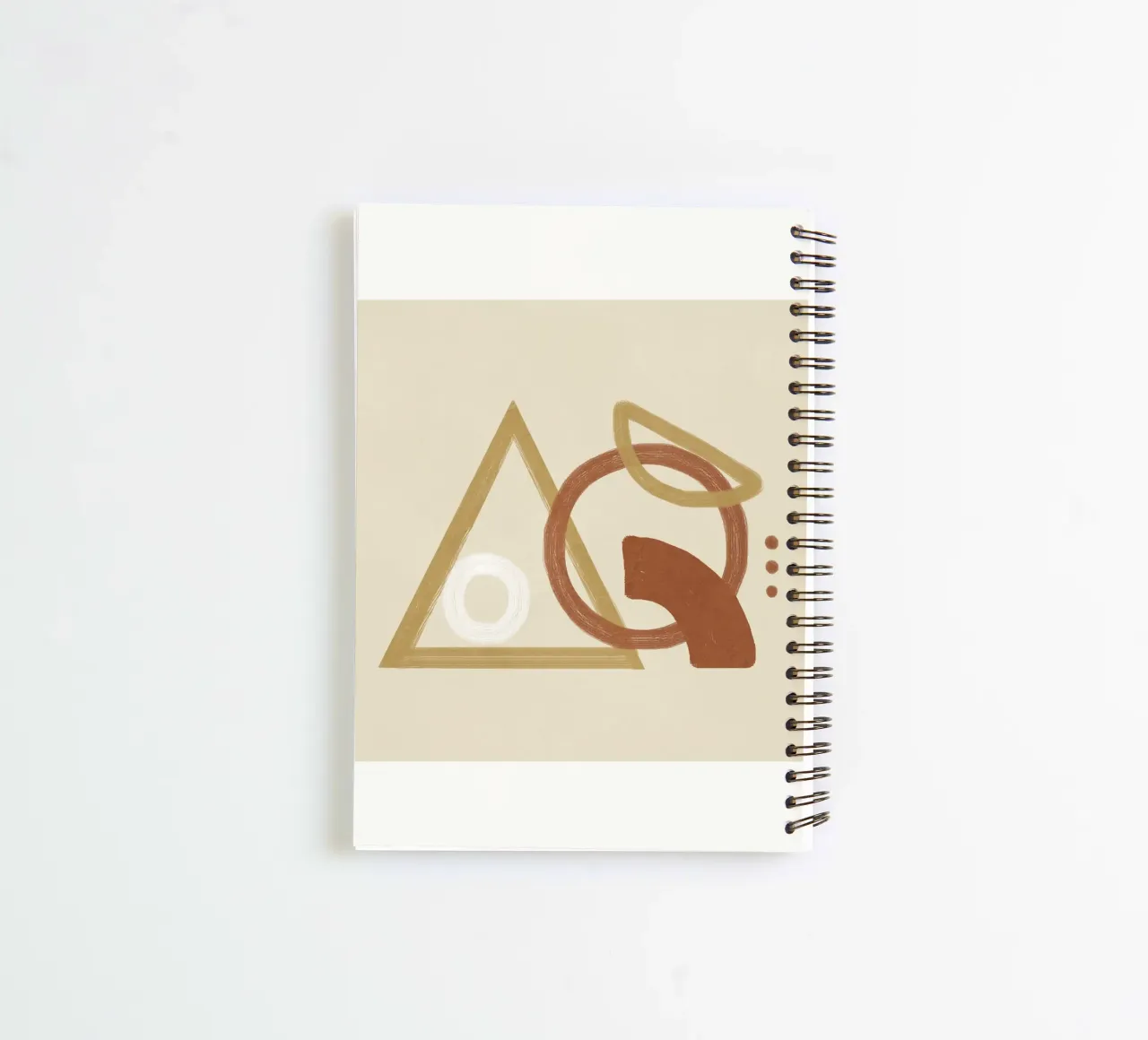 Minimal Geometric Shapes I diario ad anelli da Flow Line