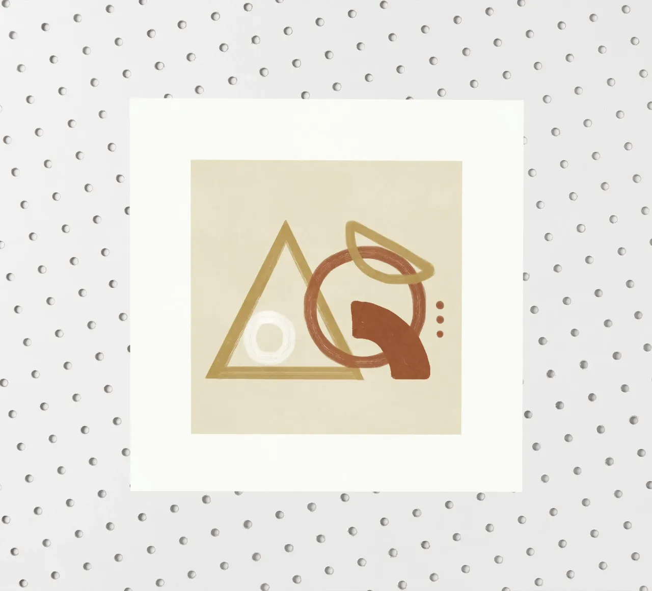 Minimal Geometric Shapes I adesivo da Flow Line