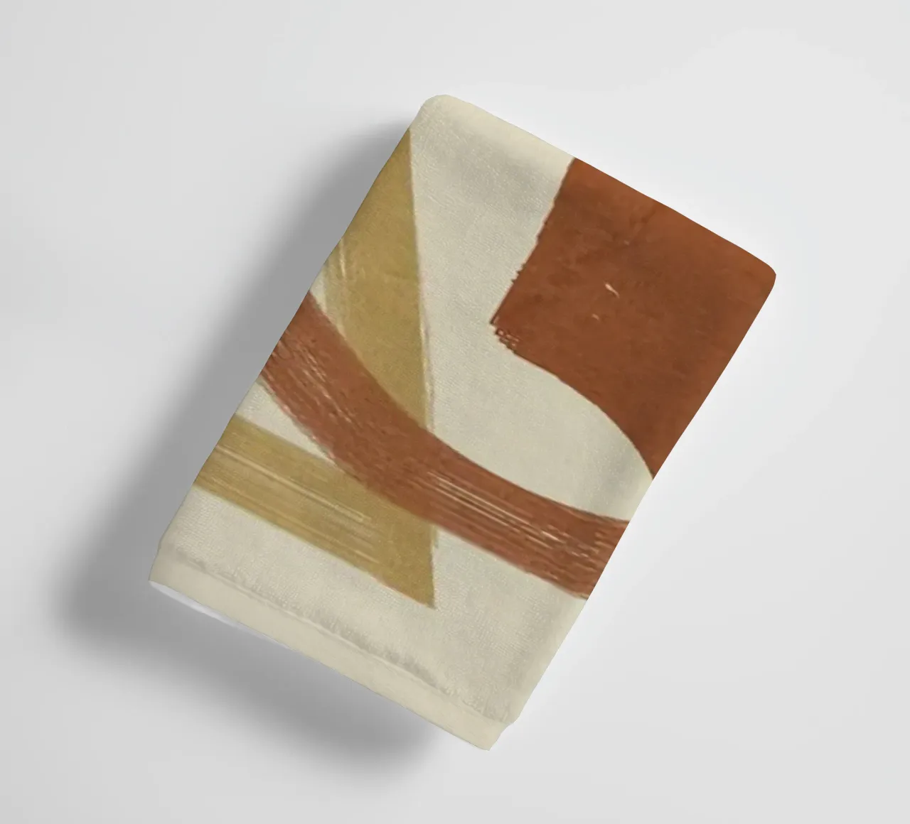Minimal Geometric Shapes I Handtuch von Flow Line