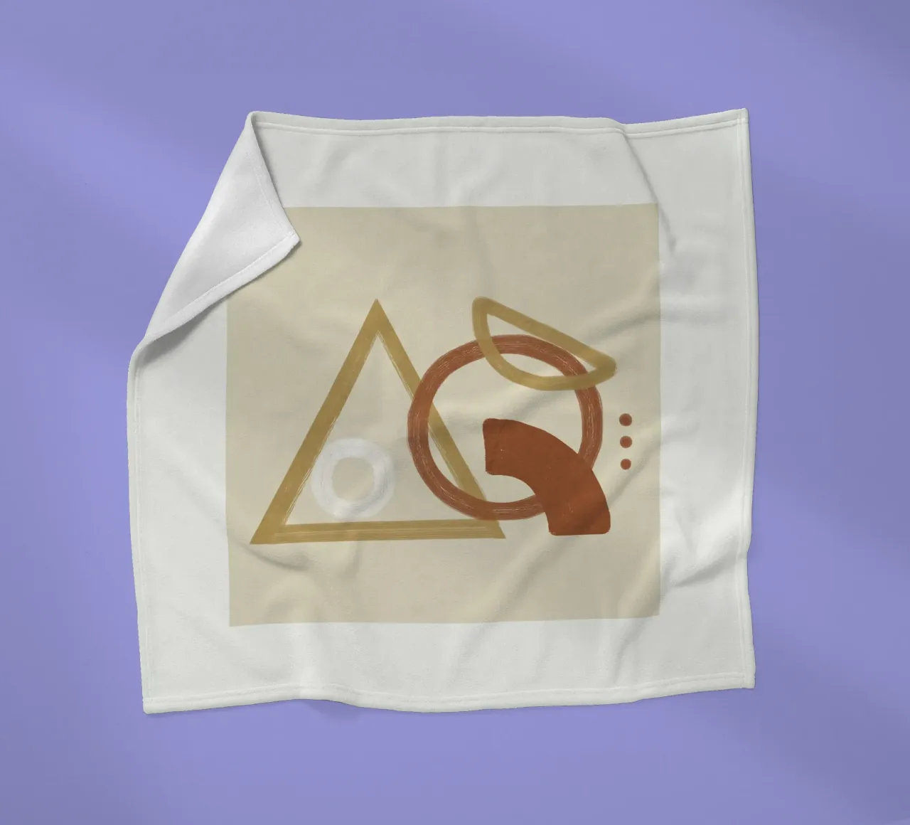 Minimal Geometric Shapes I coperta in pile da Flow Line